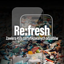 Заредете изображение във визуализатора на галерията – PanzerGlass Re:fresh Glass for iPhone 15 Pro with positioner
