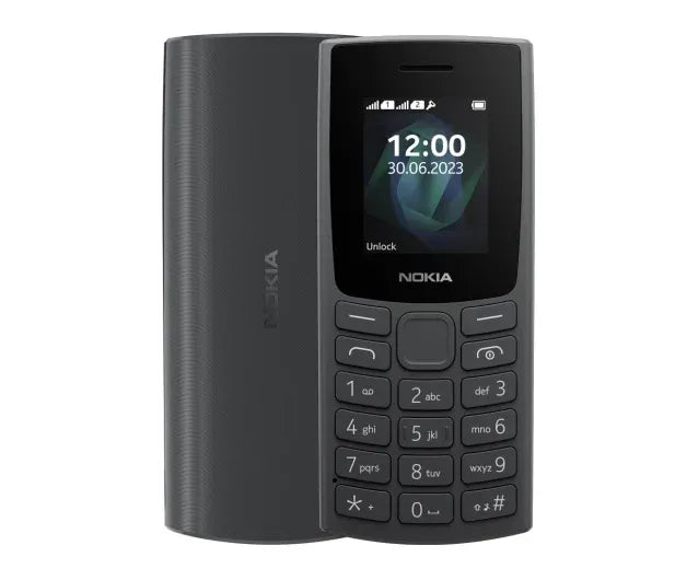 NOKIA мобилен телефон 105 4G черен