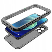 Заредете изображение във визуализатора на галерията – Case for iPhone 16 PRO Shellbox Dot waterproof MagSafe compatible black
