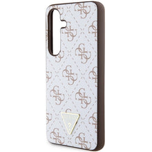 Заредете изображение във визуализатора на галерията – Guess 4G Triangle case for Samsung Galaxy S24 - white
