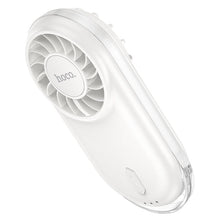 Заредете изображение във визуализатора на галерията – Portable mini fan Hoco HX611 milky white

