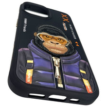 Заредете изображение във визуализатора на галерията – NIMMY case COOL&amp;CUTE 2.0 Monkey for IPHONE 15 black
