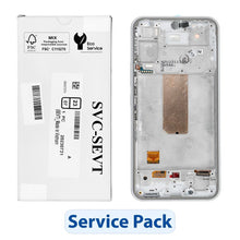 Заредете изображение във визуализатора на галерията – ServicePack LCD Display SAMSUNG A54 5G A546B White GH82-31231B
