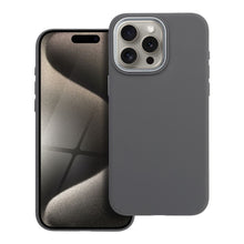 Заредете изображение във визуализатора на галерията – Case for iPhone 15 PRO MAX Forcell F-Protect Frame Premium compatible with Magsafe gray
