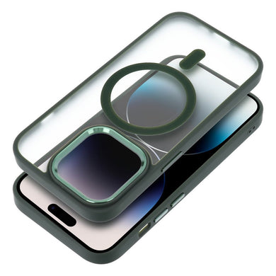 MATTE MAG COVER case compatible with MagSafe for IPHONE 17 Air titanium