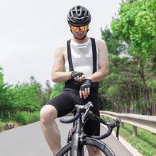 Заредете изображение във визуализатора на галерията – Rockbros RK20024XL bib shorts with XXXXL insert - black
