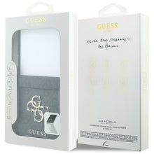 Заредете изображение във визуализатора на галерията – GUESS case for SAMSUNG GALAXY Z FLIP 8 (4G Big Logo) black
