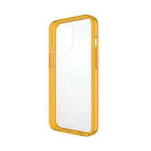 Заредете изображение във визуализатора на галерията – PanzerGlass ClearCase Antibacterial Military Grade Certified Case for iPhone 13 Pro - Transparent Yellow
