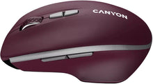 Заредете изображение във визуализатора на галерията – Wireless mouse BT 1200 dpi CANYON MW-21 red
