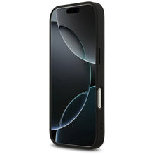 Заредете изображение във визуализатора на галерията – GUESS case for IPHONE 17 Pro compatible with MagSafe GUHMP17LP4RPSK (4G Printed Stripes) black

