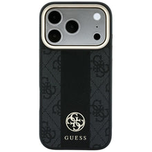 Заредете изображение във визуализатора на галерията – Case for IPHONE 18 Pro/17 Pro compatible with MagSafe (Stripe Round and Classic Logos 4G) black
