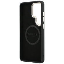 Заредете изображение във визуализатора на галерията – GUESS case for SAMSUNG S26 Ultra GUHMS26L5PG4SRGW (Perforated Logo MagSafe) brown
