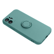Заредете изображение във визуализатора на галерията – SILICONE RING case for IPHONE 17 green
