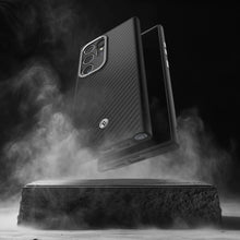 Заредете изображение във визуализатора на галерията – Spigen Enzo Aramid case for Samsung Galaxy S24 Ultra - matte black
