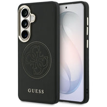 Заредете изображение във визуализатора на галерията – GUESS case for SAMSUNG S26 GUHMS26S5PG4SRGK (Perforated Logo MagSafe) black
