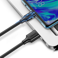 Заредете изображение във визуализатора на галерията – Ugreen US184 20881 USB-A 3.0 / USB-C 3A cable 0.5m - black
