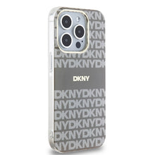 Заредете изображение във визуализатора на галерията – Original Case DKNY hardcase IML Mono &amp; Stripe MagSafe DKHMP15XHRHSEE for Iphone 15 Pro Max beige
