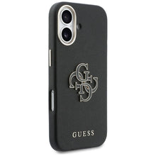 Заредете изображение във визуализатора на галерията – GUESS case for IPHONE 17 GUHCP17S5PS4RGGK (PU FW Resin Logo) black
