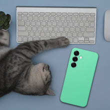 Заредете изображение във визуализатора на галерията – Case SILICONE 2mm for SAMSUNG S25 Edge compatible with MagSafe mint
