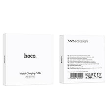 Заредете изображение във визуализатора на галерията – HOCO кабел за зареждане на смарт часовник Y19 0,6 м черен
