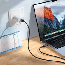 Заредете изображение във визуализатора на галерията – Cable USB A to USB C Hoco 5A with display 1 m X118 black
