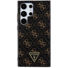 Заредете изображение във визуализатора на галерията – Guess 4G Triangle case for Samsung Galaxy S24 Ultra - black
