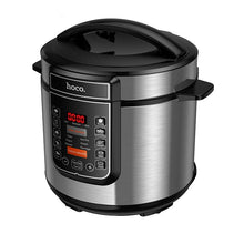 Заредете изображение във визуализатора на галерията – Multifunctional electric pressure cooker Hoco 6L HJD27A black
