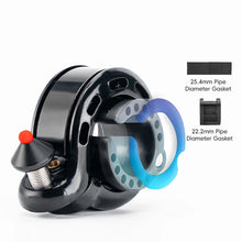 Заредете изображение във визуализатора на галерията – Rockbros 34210028001 Q-shaped bicycle bell - black
