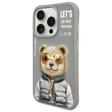 Заредете изображение във визуализатора на галерията – NIMMY case COOL&amp;CUTE 2.0 Bear for IPHONE 15 Pro Max gray
