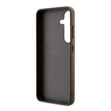 Заредете изображение във визуализатора на галерията – Original Case GUESS - hardcase 4G Metal Gold Logo GUOHCSA35G4GFBR for Samsung Galaxy A35 brown
