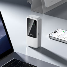 Заредете изображение във визуализатора на галерията – Wireless router 4G LTE WiFi 6 Hoco HI42 biały
