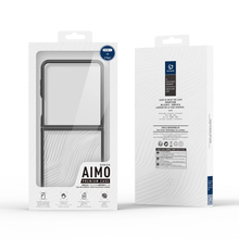 Заредете изображение във визуализатора на галерията – DUX DUCIS case AIMO for SAMSUNG Z Flip7 (Full Window Version) black
