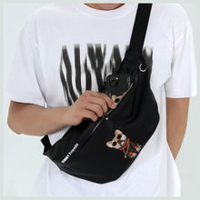 Заредете изображение във визуализатора на галерията – NIMMY crossbody GLASSES COOL CAT gray

