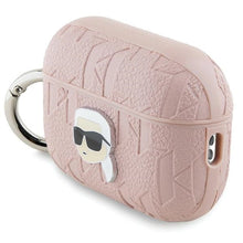 Заредете изображение във визуализатора на галерията – Karl Lagerfeld Monogram Karl Head case for AirPods Pro 2 - pink
