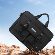 Заредете изображение във визуализатора на галерията – DUX DUCIS laptop bag EDGE 14 - 15,4" black
