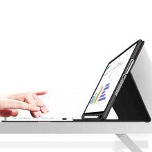 Заредете изображение във визуализатора на галерията – Tech-Protect SC Pen + Keyboard case with keyboard for iPad Air 10.9" 2020-2022 / 11" 2024 - black
