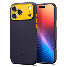 Заредете изображение във визуализатора на галерията – SPIGEN case NANO POP MAG compatible with MagSafe for IPHONE 17 Pro Max blueberry navy

