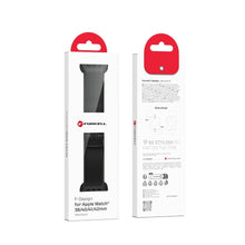Заредете изображение във визуализатора на галерията – FORCELL F-DESIGN FA11 stainless steel strap for APPLE Watch 38 / 40 / 41 mm black
