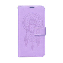 Заредете изображение във визуализатора на галерията – MEZZO Book case for MOTOROLA G56 dreamcatcher purple
