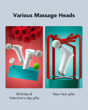 Заредете изображение във визуализатора на галерията – SKG F5-EN massage gun for the whole body - white

