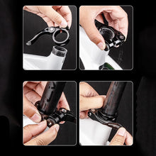 Заредете изображение във визуализатора на галерията – Rockbros 41210092001 bicycle seat clamp with quick release - black
