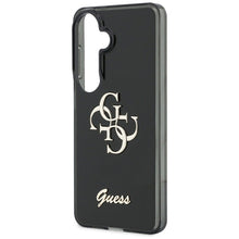 Заредете изображение във визуализатора на галерията – GUESS case for SAMSUNG S26 GUHCS26S5HC4MLSK (IML Big Metal 4G and Script) black

