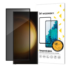 Заредете изображение във визуализатора на галерията – Wozinsky Privacy Glass Tempered Privacy Glass with Anti-spy Filter for Samsung Galaxy S24 Ultra
