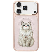 Заредете изображение във визуализатора на галерията – NIMMY case LUCKY FASHION CAT compatible with MagSafe for IPHONE 18 Pro/17 Pro pink
