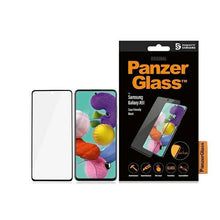 Заредете изображение във визуализатора на галерията – PanzerGlass E2E Regular tempered glass for Samsung Galaxy A51 - with black frame
