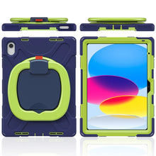 Заредете изображение във визуализатора на галерията – Tech-Protect X-Armor case for iPad 10.9" 2022 - navy blue and green
