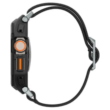 Заредете изображение във визуализатора на галерията – Spigen Lite Fit Pro case with strap for Apple Watch Ultra 1 / 2 (49 mm) - matte black
