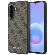 Заредете изображение във визуализатора на галерията – GUESS case for SAMSUNG Galaxy A57 GUHCSA57G4GFBR (PU 4G Classic) brown
