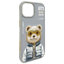 Заредете изображение във визуализатора на галерията – NIMMY case COOL&amp;CUTE 2.0 Bear for IPHONE 15 gray
