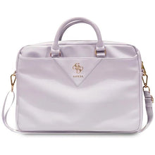 Заредете изображение във визуализатора на галерията – Guess Triangle 4G bag for a 16" laptop - purple
